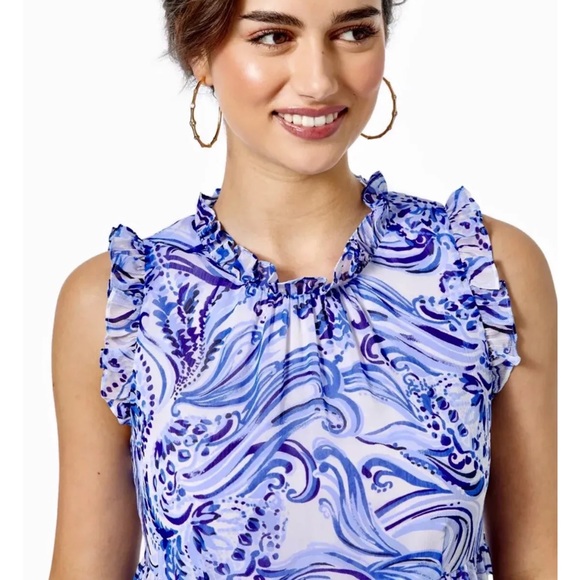 Lilly Pulitzer NWT Jazzy Dress Don't Be Jelly Size XS - Picture 6 of 13